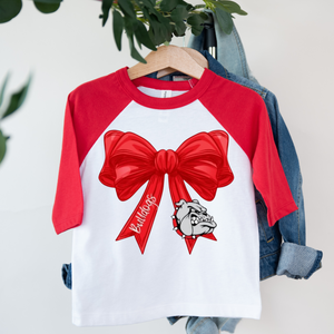 Georgia Bow Raglan T-Shirt