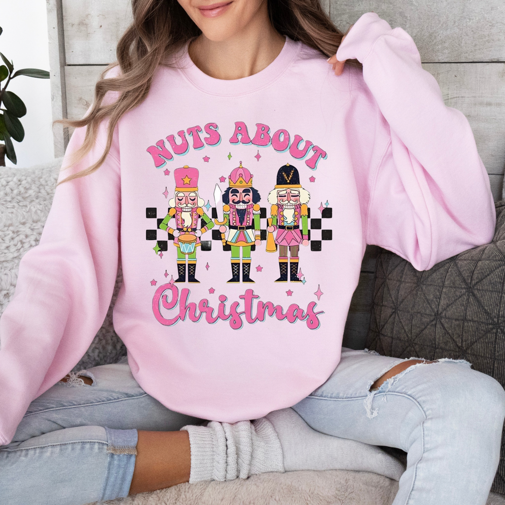 Nuts About Christmas Nutcracker Sweatshirt