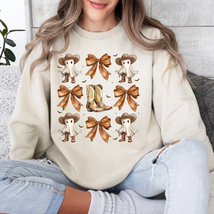 Ghost and Boots Western Sand Sweatshirt