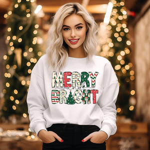 Merry And Bright Sweatshirt