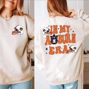 In My Auburn Era Front/Back Sand Sweatshirt