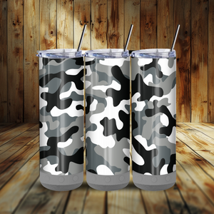 Camo Pattern Bluetooth Speaker Tumbler