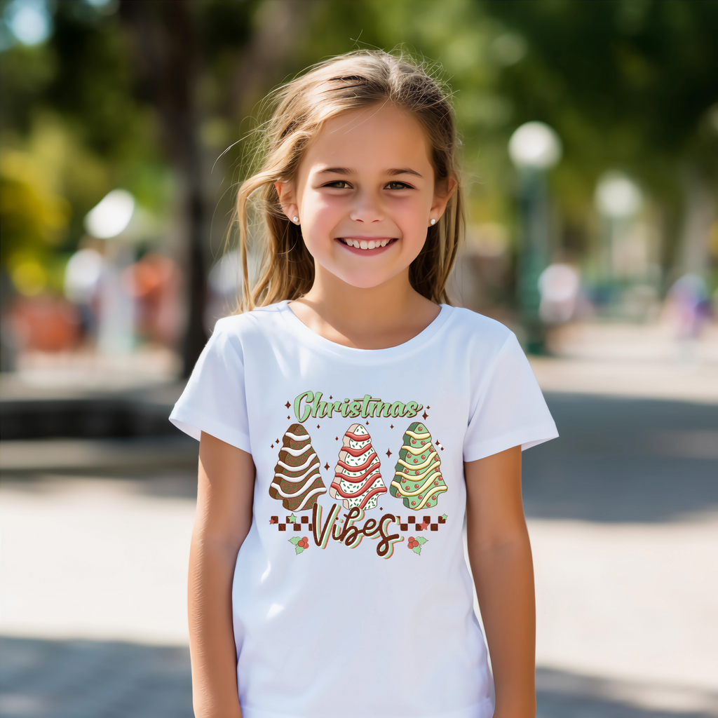 Christmas Vibes Kids T-Shirt