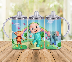 Babies Blue Kids Sippy Cup Tumbler