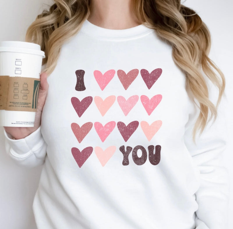 I Heart You Sweatshirt