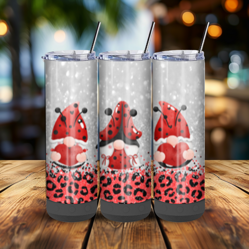 Lady Bug Bluetooth Speaker Tumbler