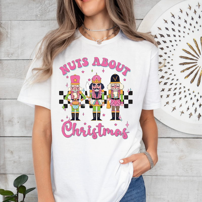 Nuts About Christmas Nutcracker T-Shirt