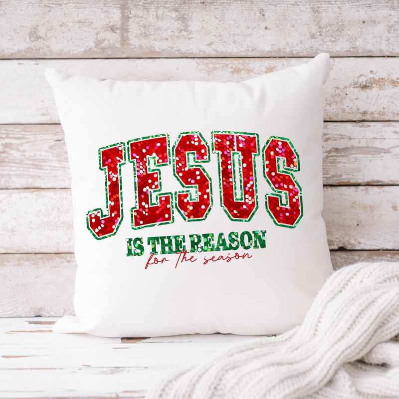 Jesus is the Reason for the Season Pillow