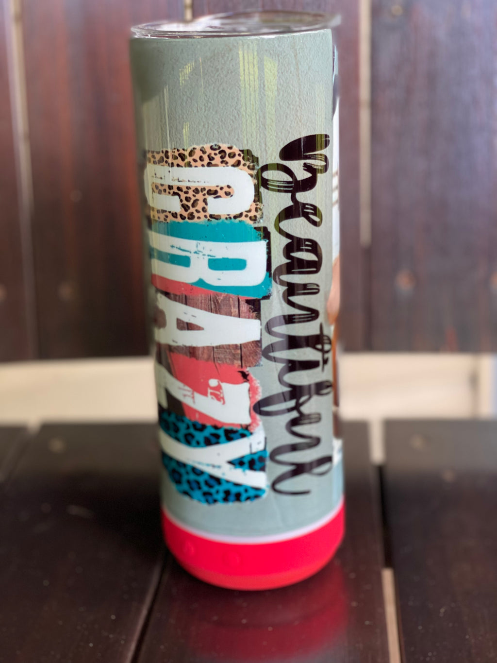 Beautifully Crazy Bluetooth Speaker Tumbler