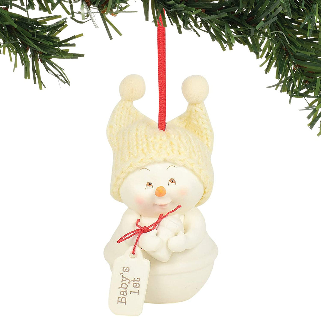 Department 56 Snow Babies First Ornament
