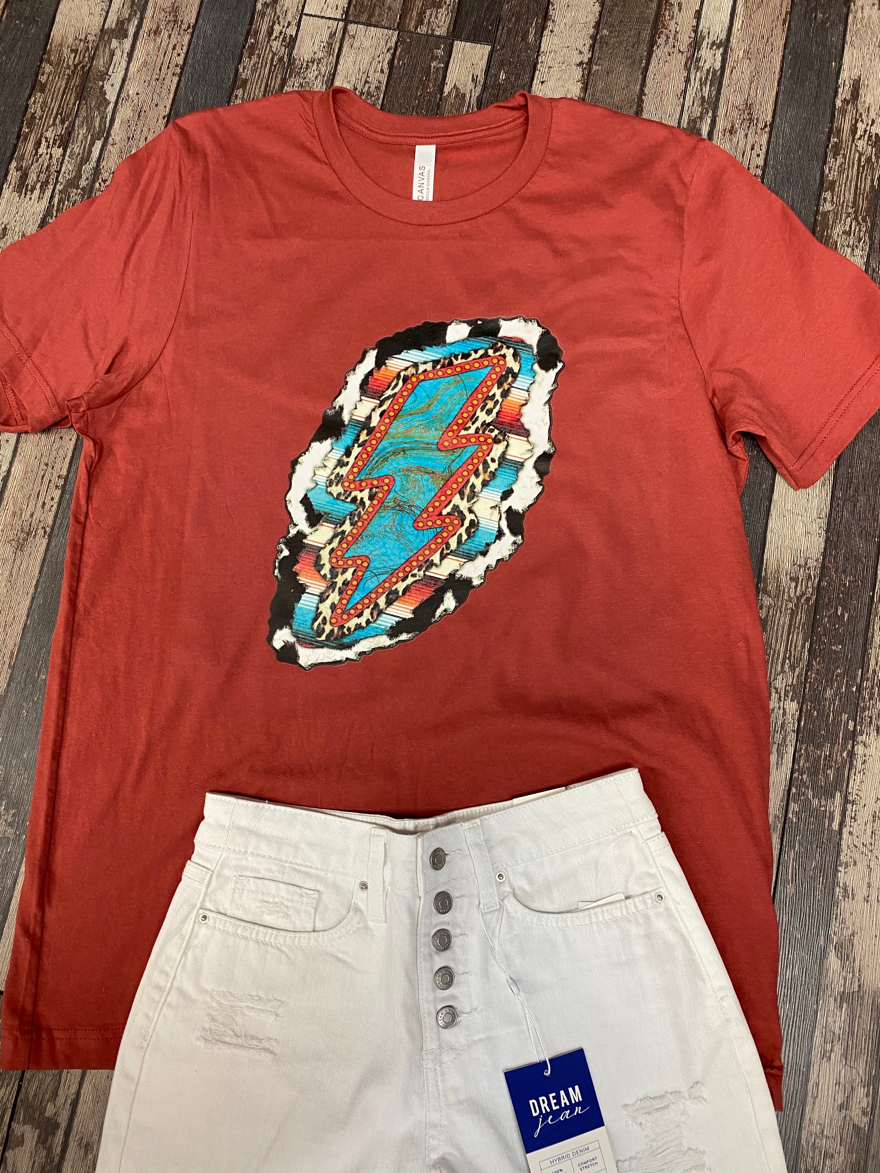 Ressa's Unique Boutique 98’ Braves Tee Grey LG