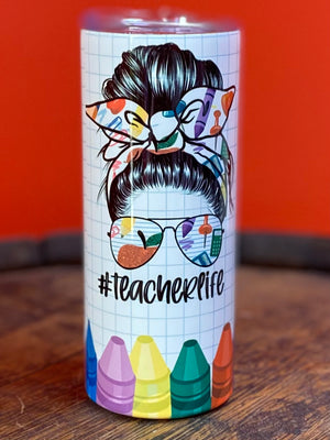 Teacher Life Tumbler