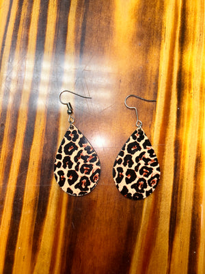 Leopard Earrings