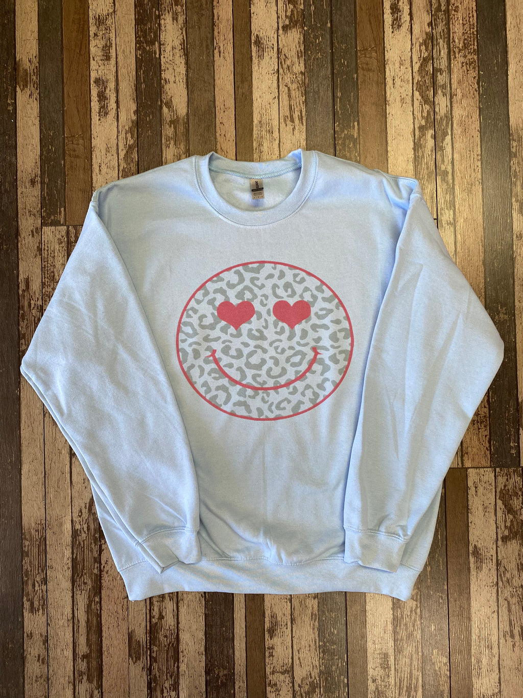 Smiley Cheetah Sweatshirt