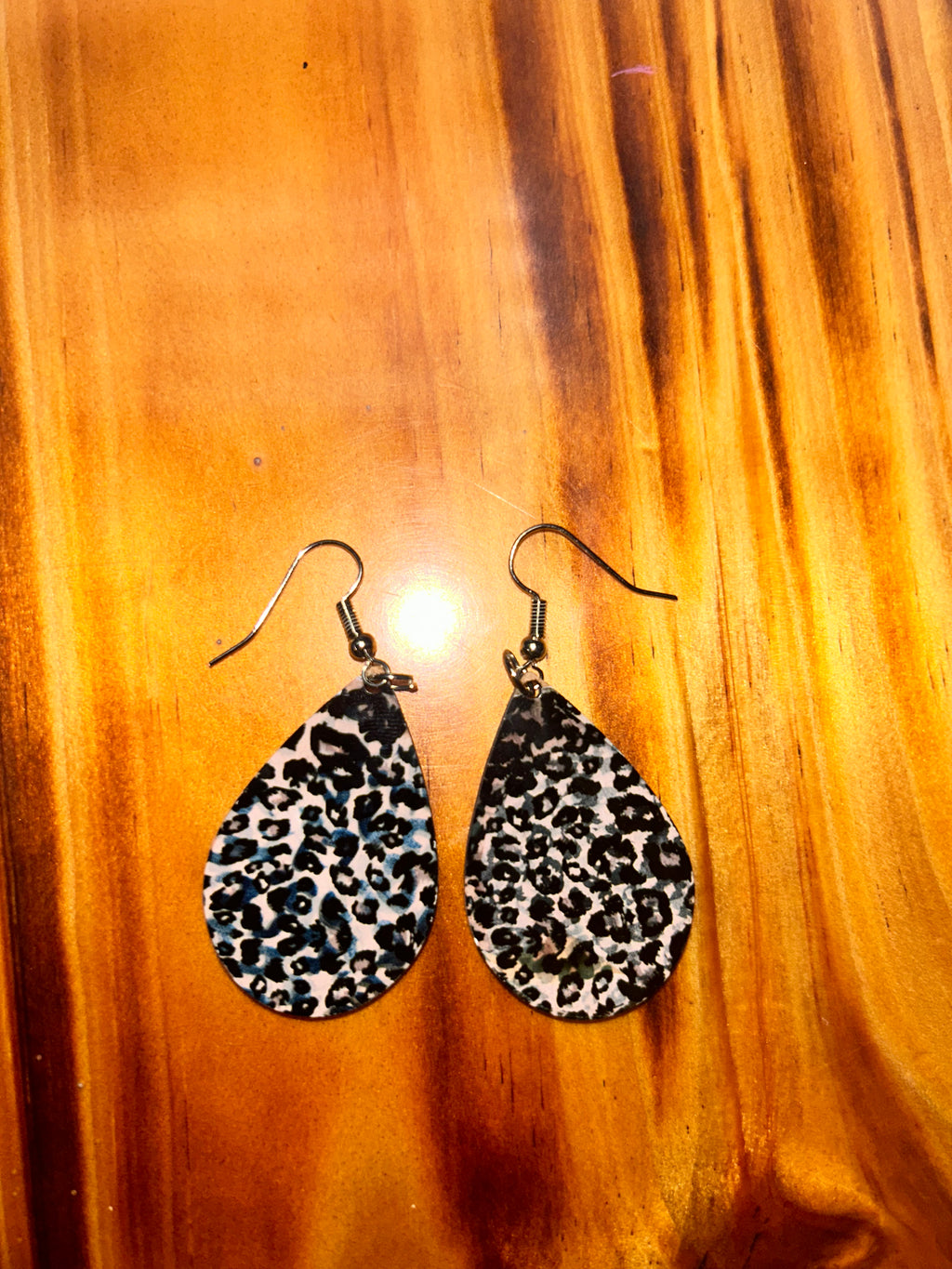 Cheetah Print Earrings