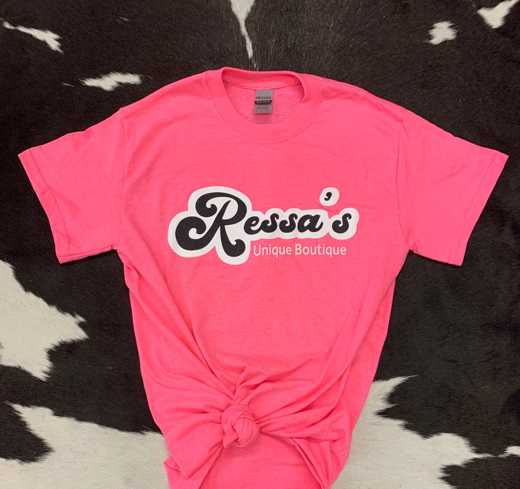 Ressa’s Unique Boutique TShirt Pink