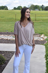 Criss Cross Blouse Ltx