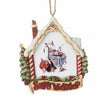 Jim Shore Santa with Elves Norman Rockwell Ornament