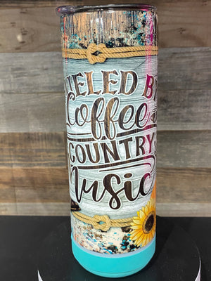 Coffee & Country Music Bluetooth Speaker Tumbler