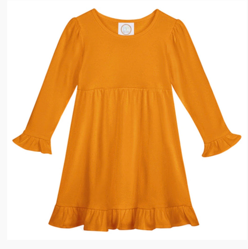 Orange Long Sleeve Blanks Boutique
