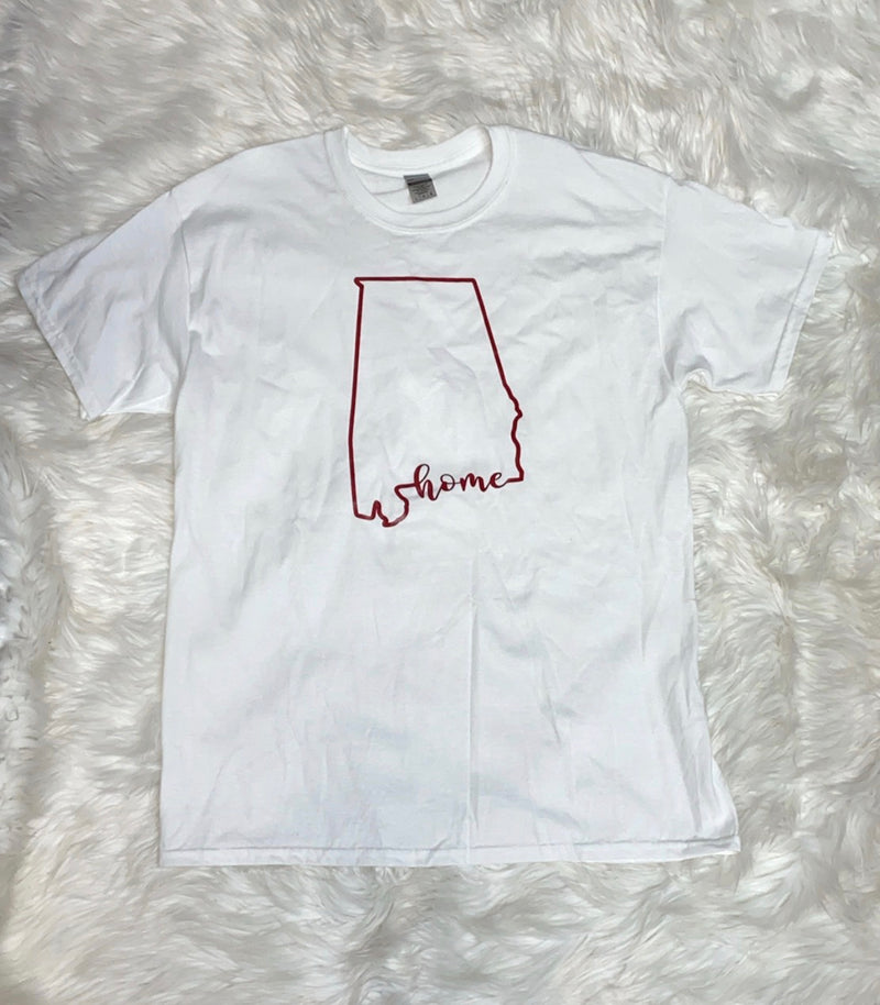 Sweet Home Alabama Vinyl T-Shirt