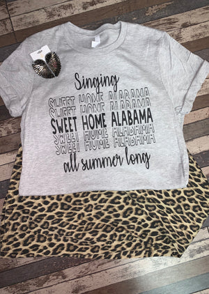 Singing Sweet Home Alabama, All Summer Long Tee