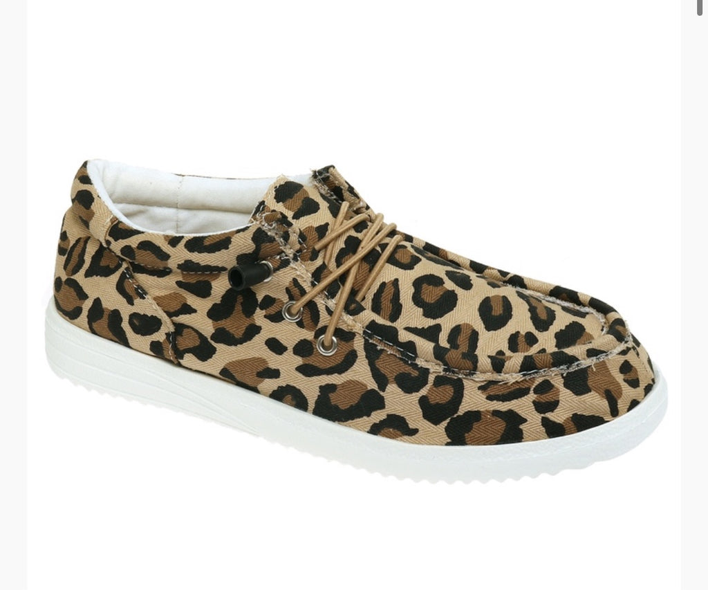 Let’s get wild canvas sneakers