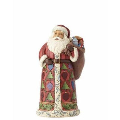Jim Shore Heartwood Collection Surprises Await Santa