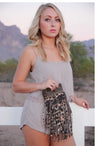 The Chic Bag leopard and studs
