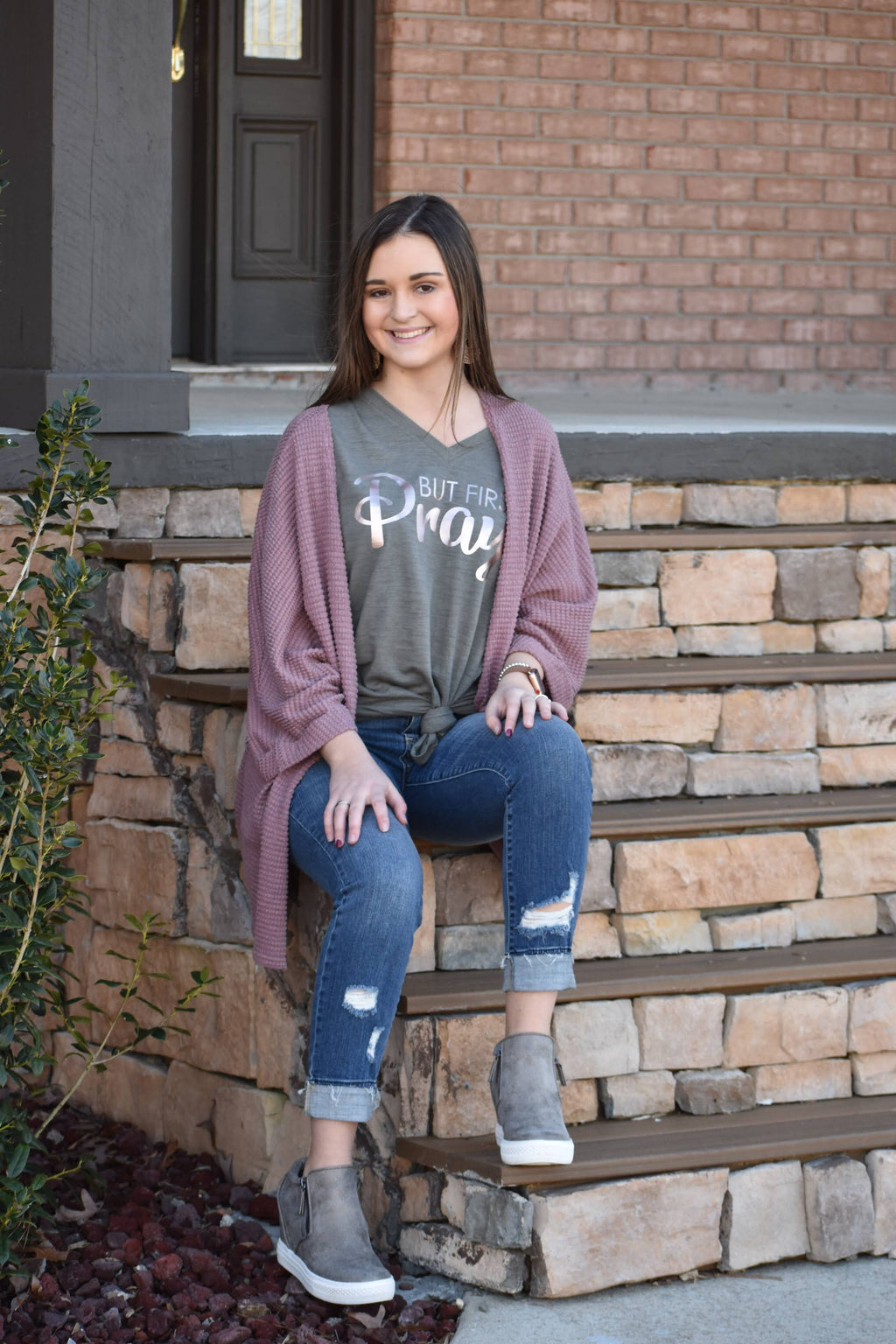 “But First Pray” Tshirt