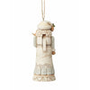 Jim Shore White Woodland Nutcracker Ornament