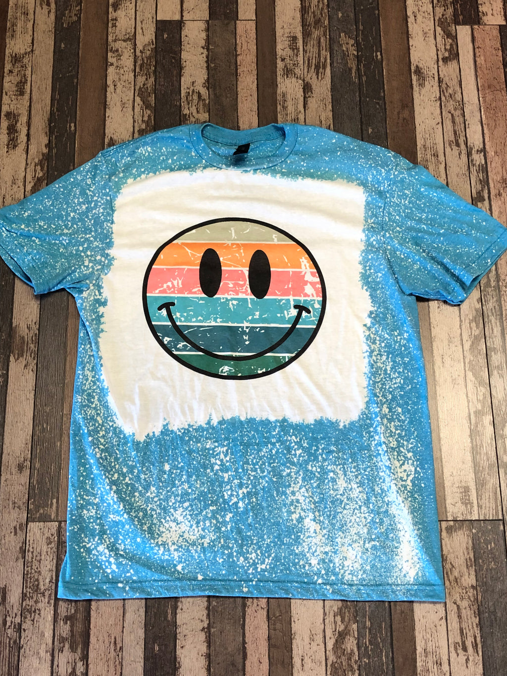 Colorful Smiley Tee