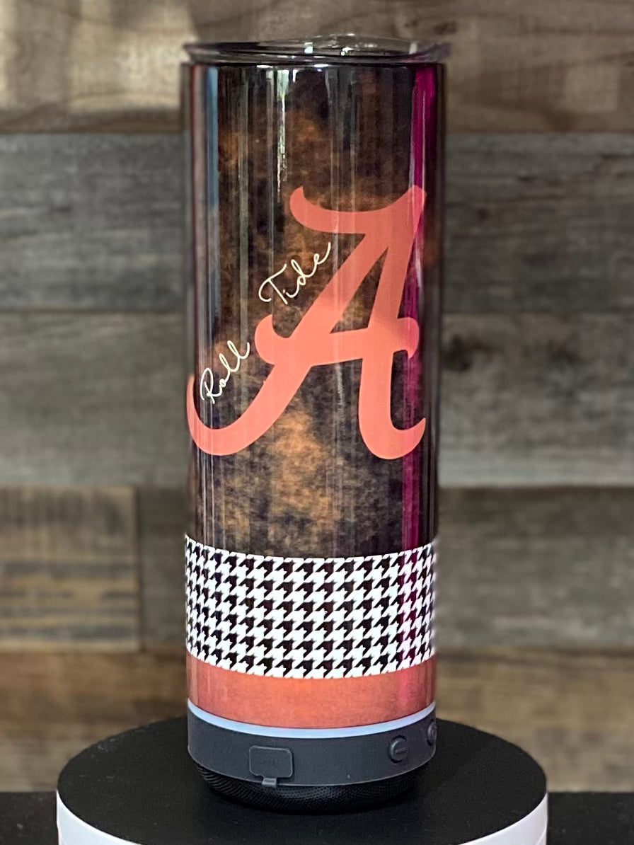 Roll Tide Alabama Bluetooth Speaker Tumbler