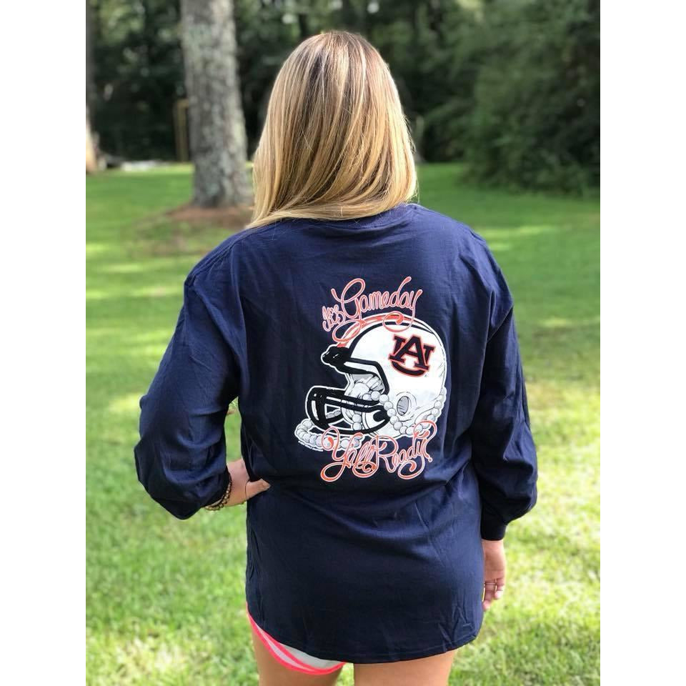 “It’s GameDay Ya’ll Ready” Auburn Long Sleeve T Shirt