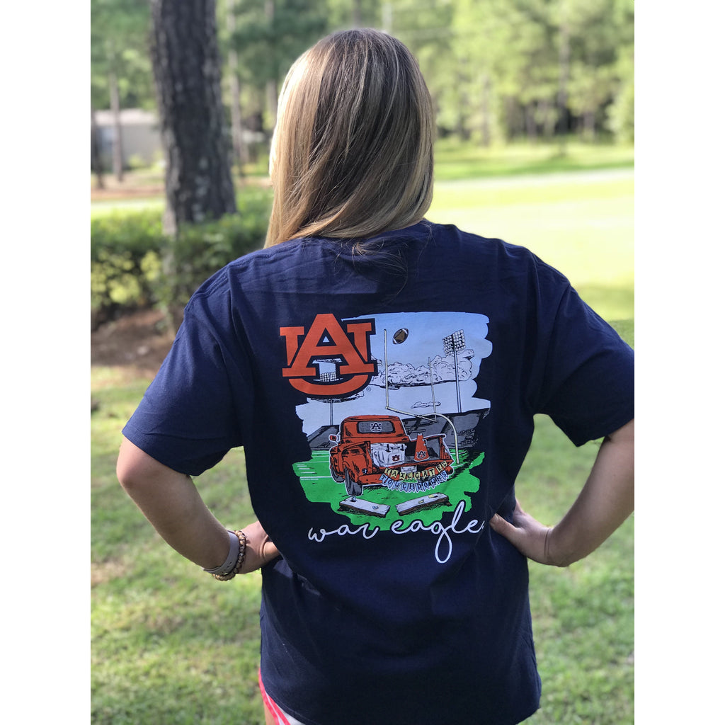 “Tailgates and Touchdowns! War Eagle!” Auburn T-Shirt