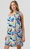 Iris dress mod print